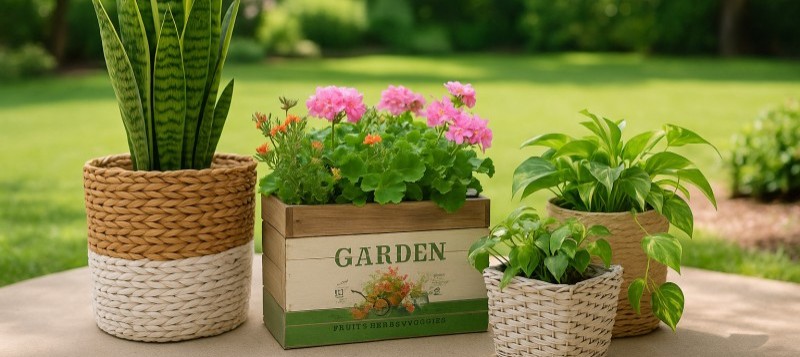 Cómo elegir el macetero perfecto según tu tipo de planta