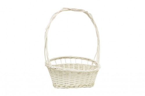Cesta respaldo mimbre