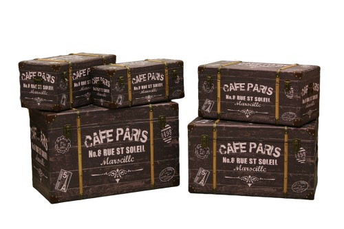 Baul madera cafe paris s/5