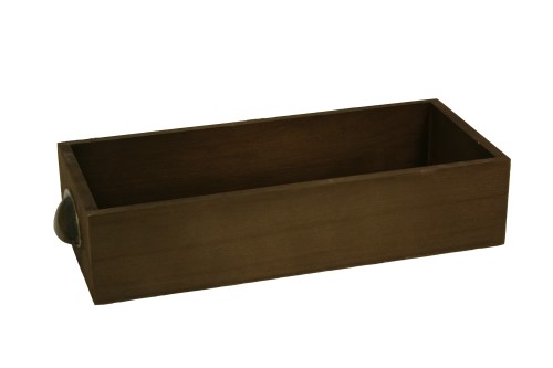 Caja de madera hot cocoa bar