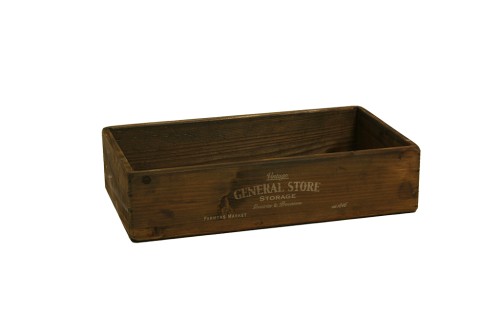 Caja de madera general store