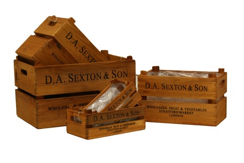 Caja de madera d. A sexton & son s/5
