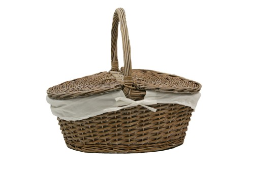 Cesta picnic forrada