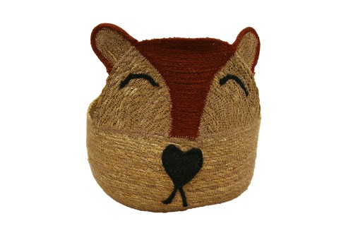 Cesta de almacenamiento con forma de animal